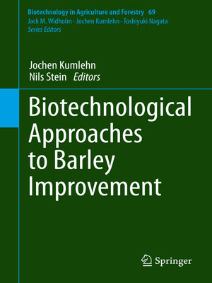 cover image of Biotechnological Approaches to Barley Improvement